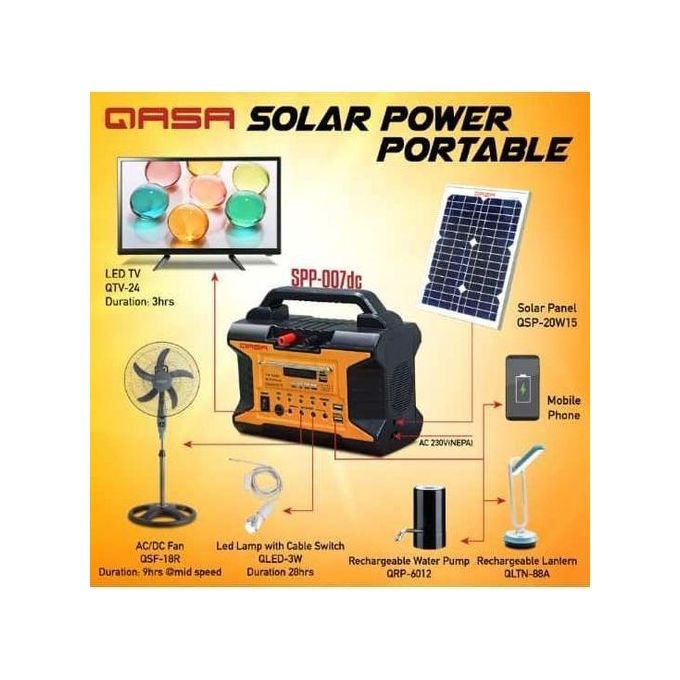 Qasa-Solar-Rechargeable-Power-Kit